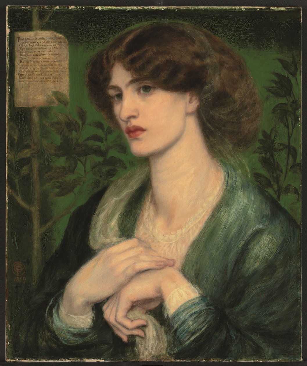 Beatrice üdvözlete alkotó: Dante Gabriel Charles Rossetti