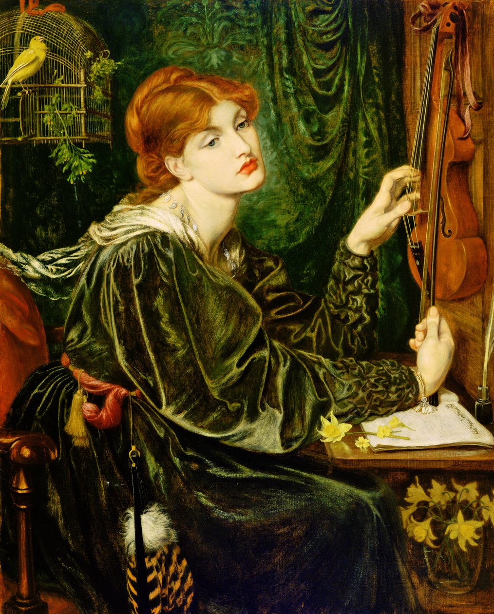 Veronica Veronese alkotó: Dante Gabriel Charles Rossetti