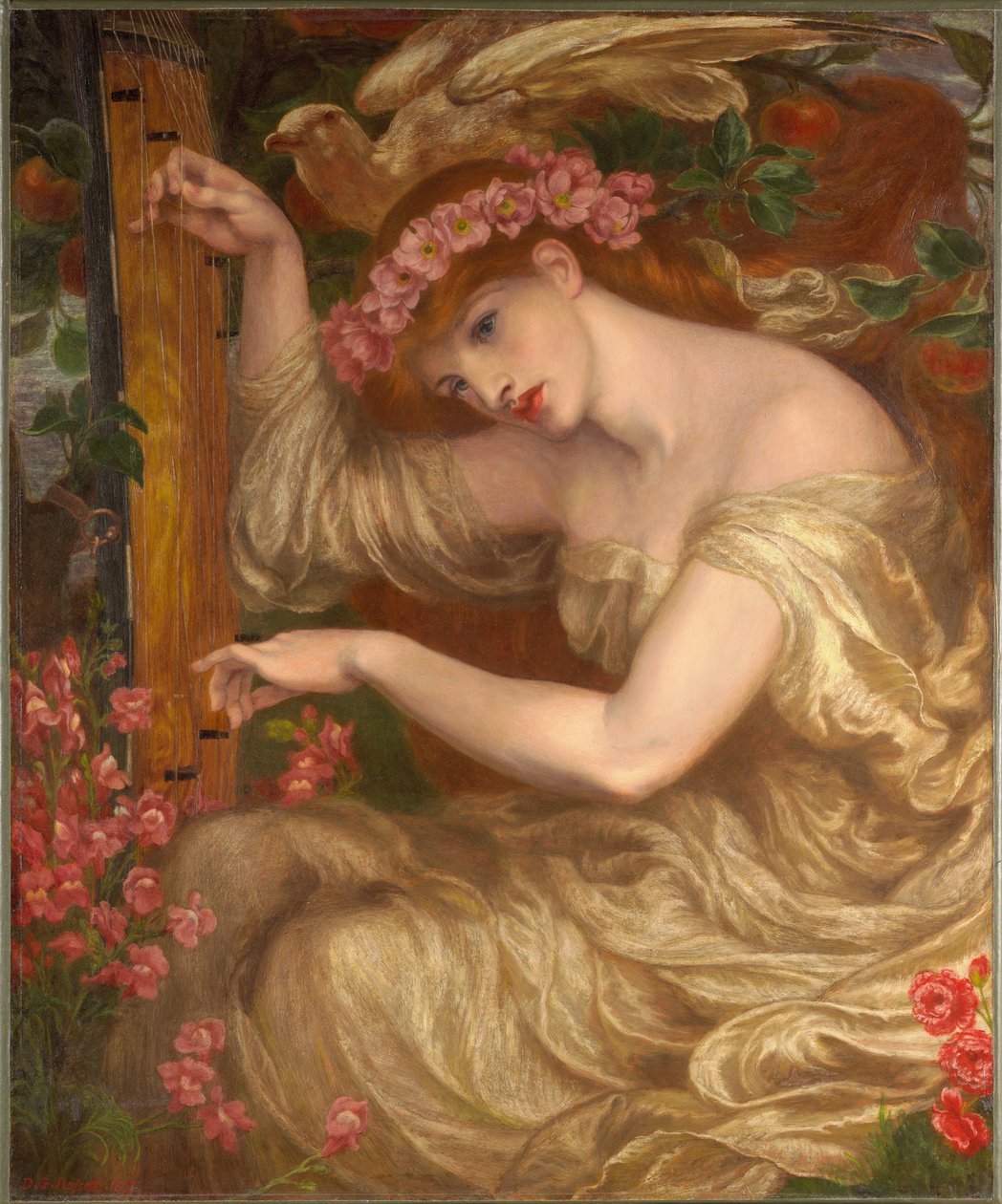 Tengeri varázslat alkotó: Dante Gabriel Rossetti