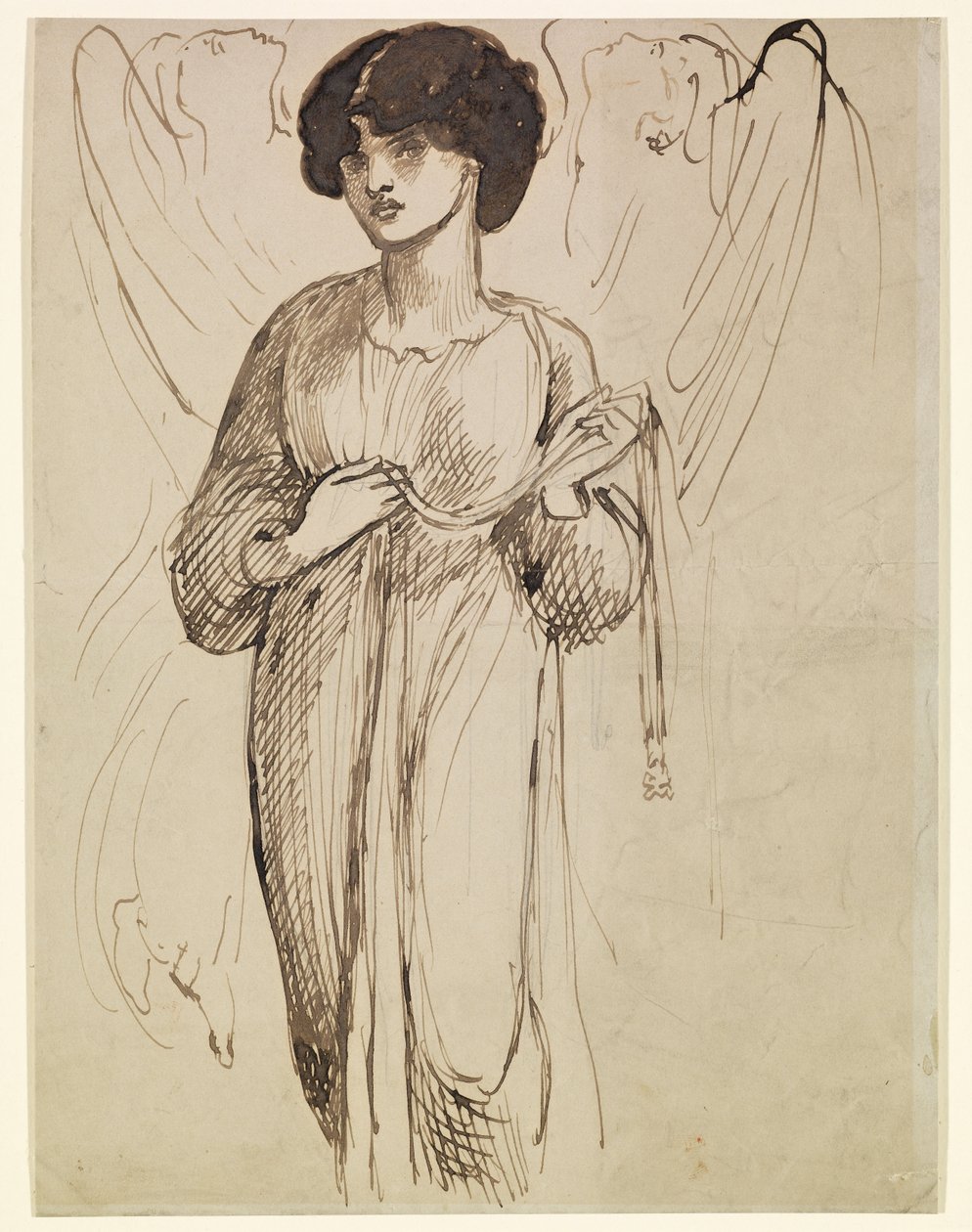 Astarte Syriaca - Figuratanulmány alkotó: Dante Gabriel Rossetti