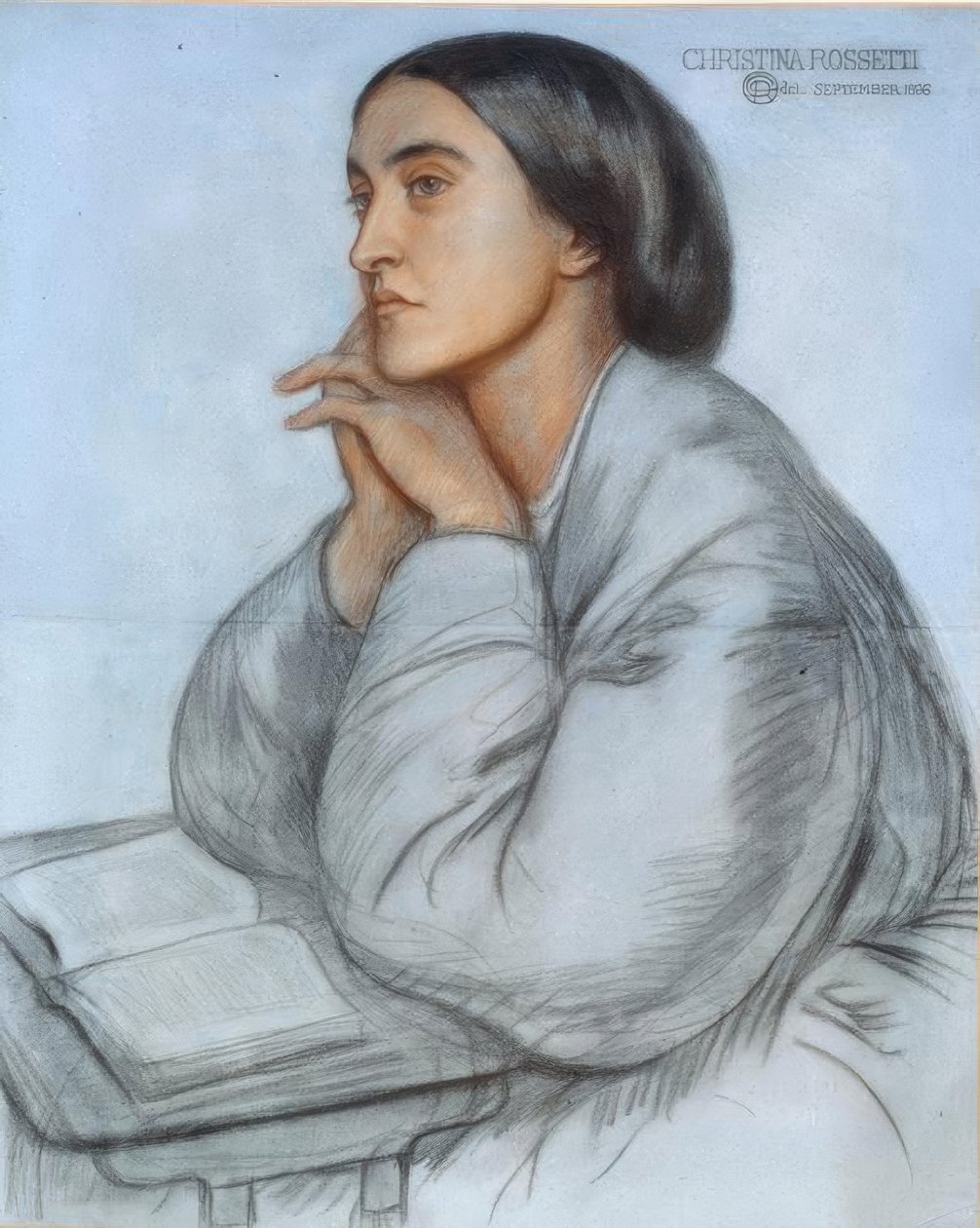 Christina Rossetti alkotó: Dante Gabriel Charles Rossetti