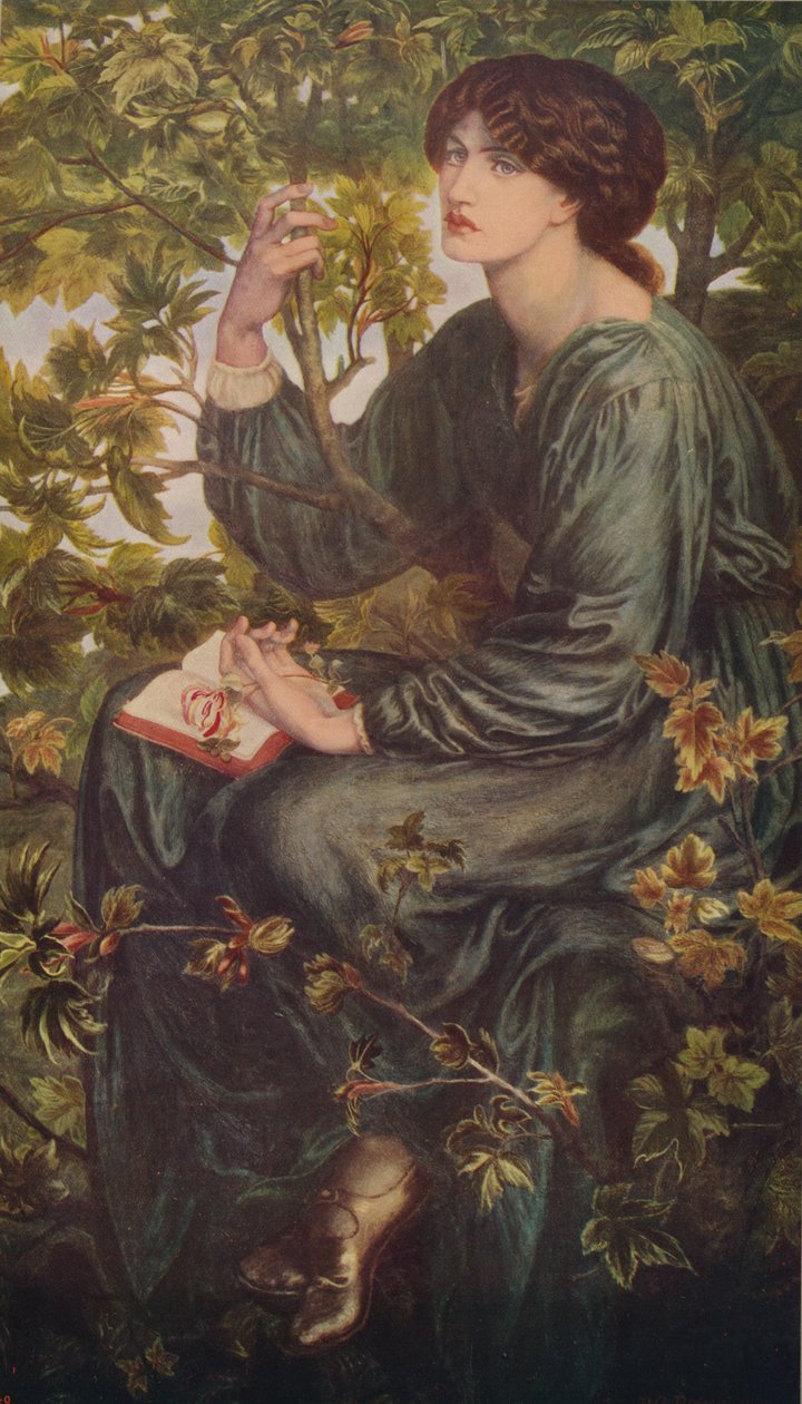 Napi álmok, 1880, c1915 alkotó: Dante Gabriel Charles Rossetti