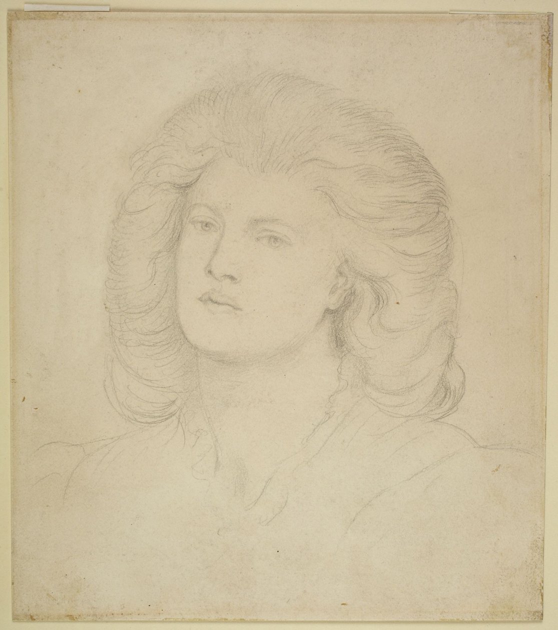 Női fej alkotó: Dante Gabriel Rossetti