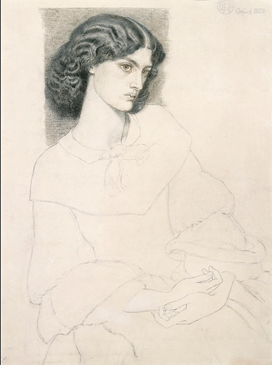 Jane Burden (1840-1914) alkotó: Dante Gabriel Rossetti