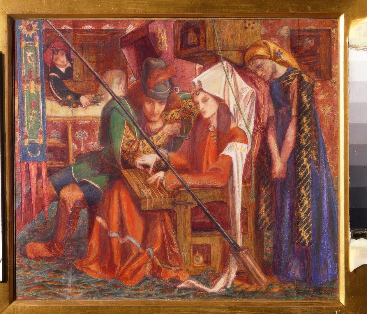 A hét torony balladája / 1857 alkotó: Dante Gabriel Charles Rossetti