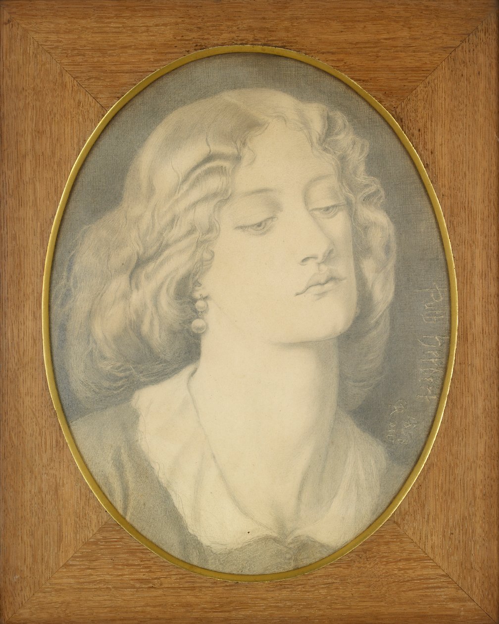 Louisa Ruth Herbert, 1858 alkotó: Dante Gabriel Rossetti
