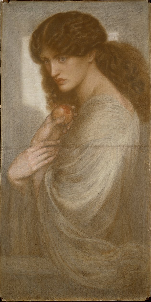 Proserpine, 1871 alkotó: Dante Gabriel Rossetti