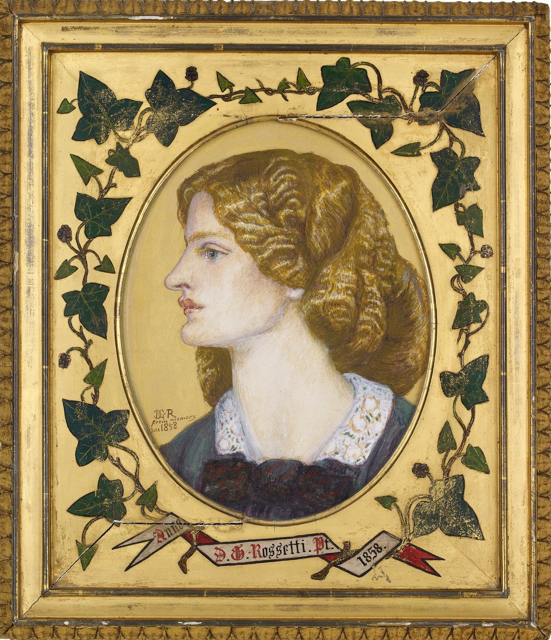 Ruth Herbert, 1858 alkotó: Dante Gabriel Rossetti
