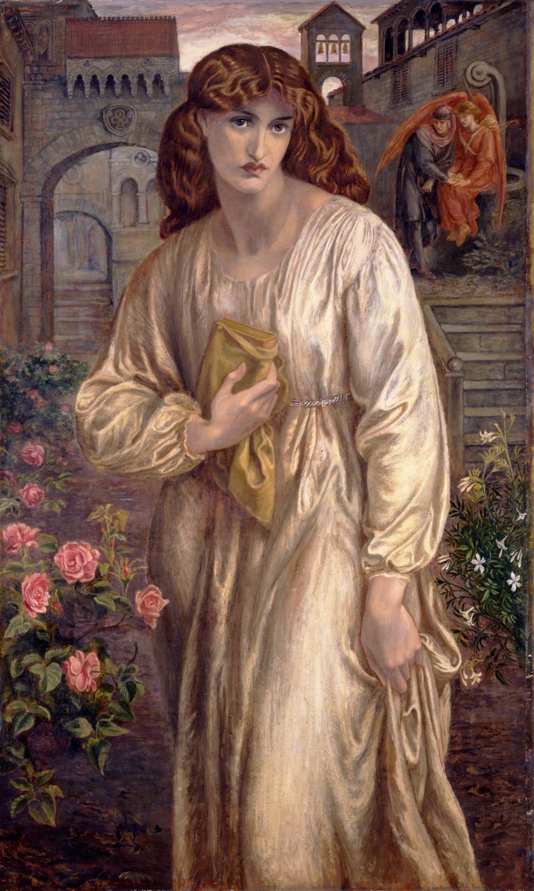 Beatrice üdvözlése alkotó: Dante Gabriel Rossetti
