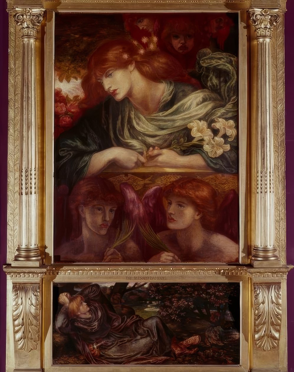 Az áldott Damozel alkotó: Dante Gabriel Charles Rossetti