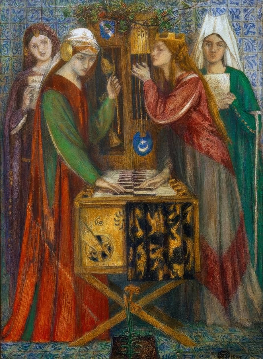 A kék szekrény alkotó: Dante Gabriel Charles Rossetti