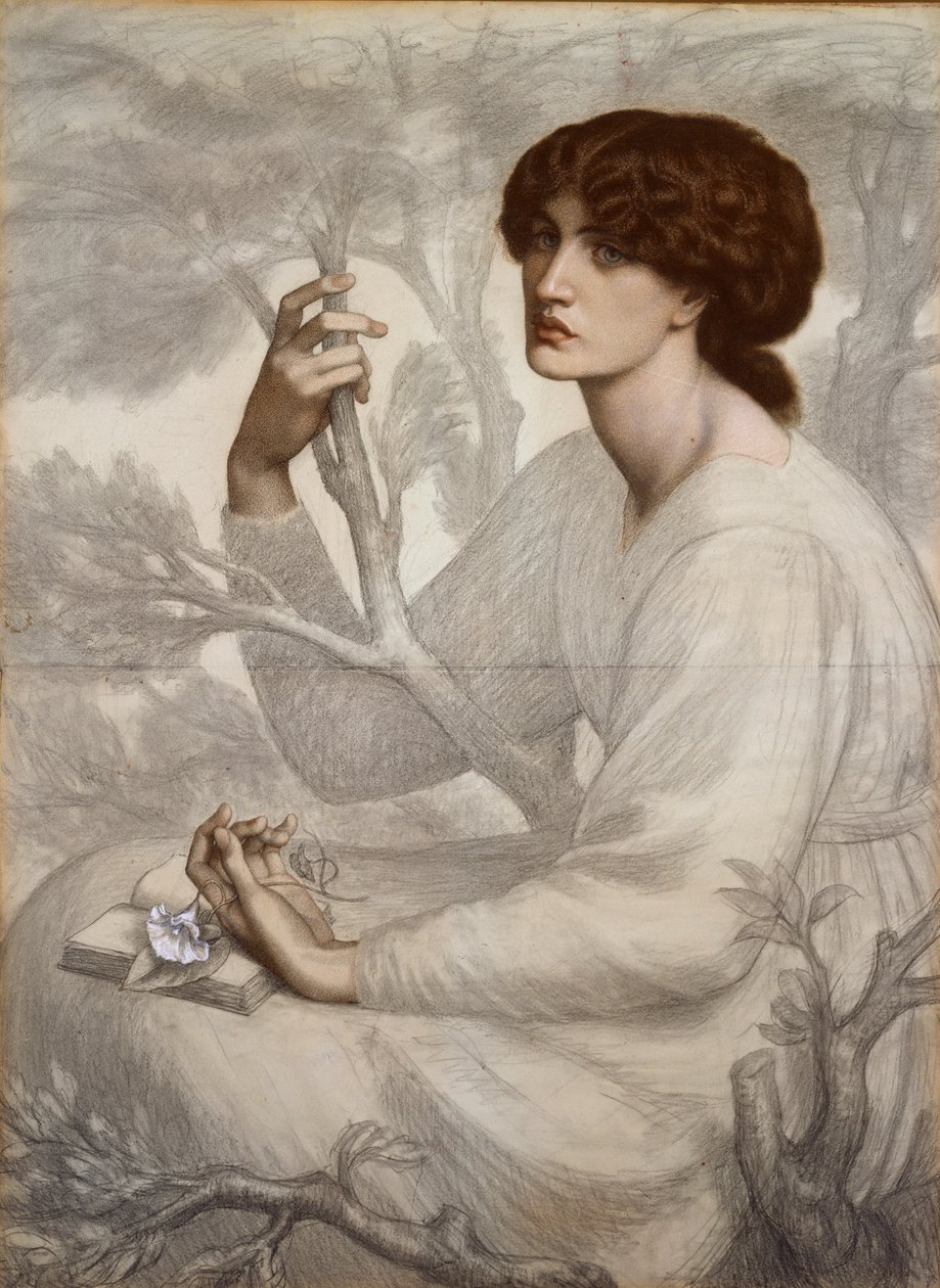The Day Dream, 19. század vége alkotó: Dante Gabriel Rossetti