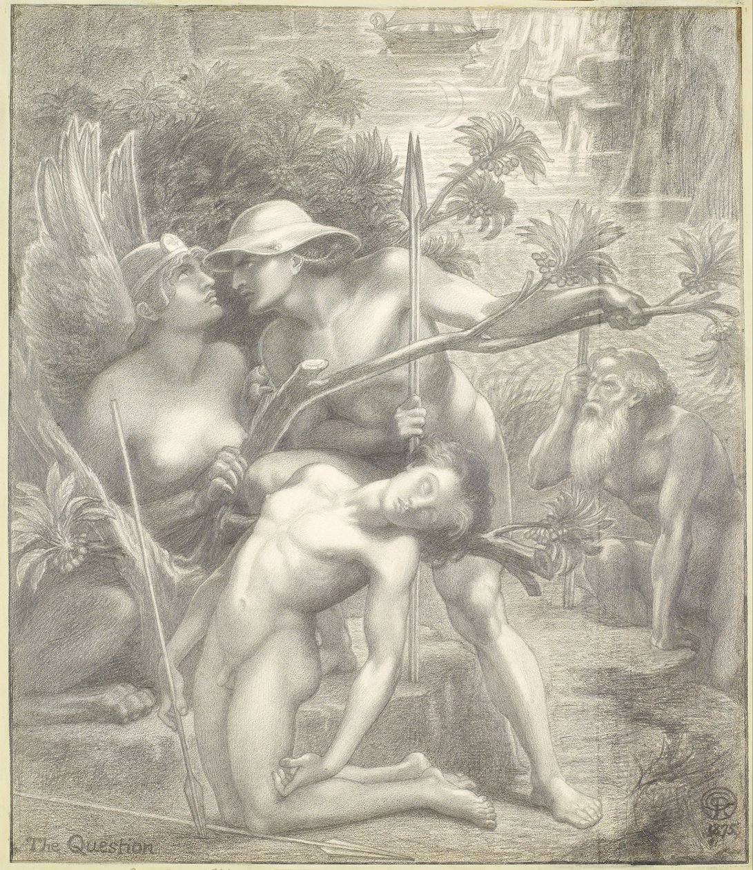 A kérdés, a szfinx alkotó: Dante Gabriel Rossetti