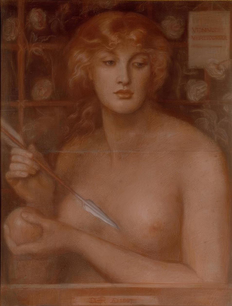 Venus Verticordia alkotó: Dante Gabriel Charles Rossetti