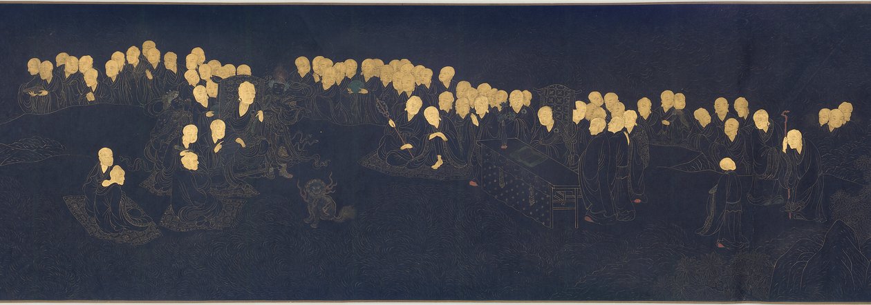 Ötszáz Luohan, Ming-dinasztia, 1427. alkotó: Daohong