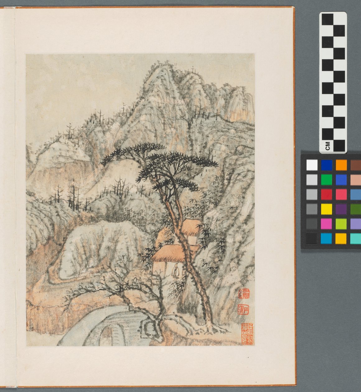 Emlékezések a Qinhuai folyóra, a Qing-dinasztiára alkotó: Daoji Shitao