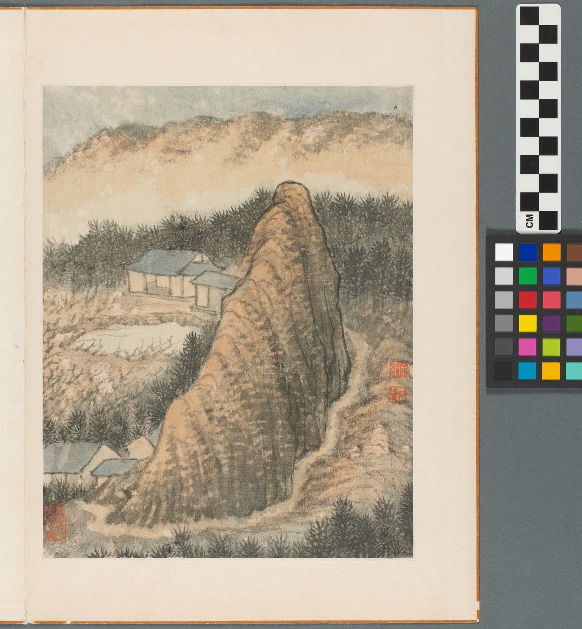 Emlékezések a Qinhuai folyóra, a Qing-dinasztiára alkotó: Daoji Shitao