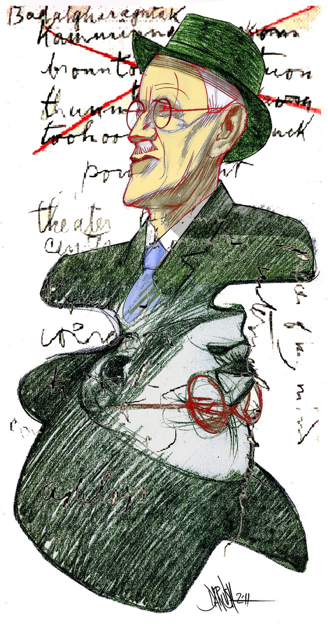 James Joyce alkotó: Dariush Radpour