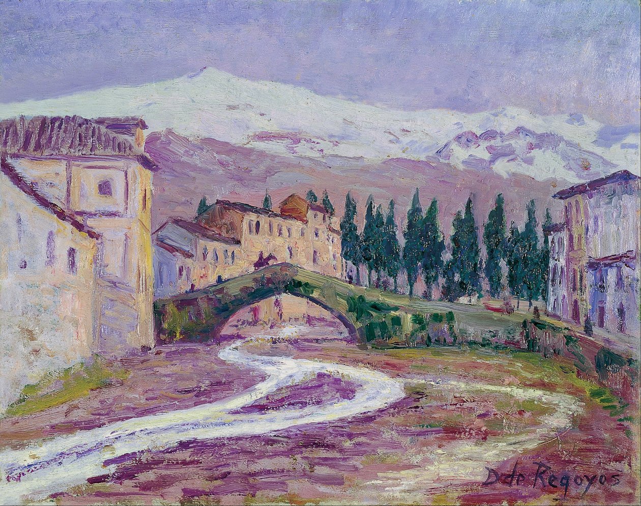 Sierra Nevada alkotó: Darío de Regoyos