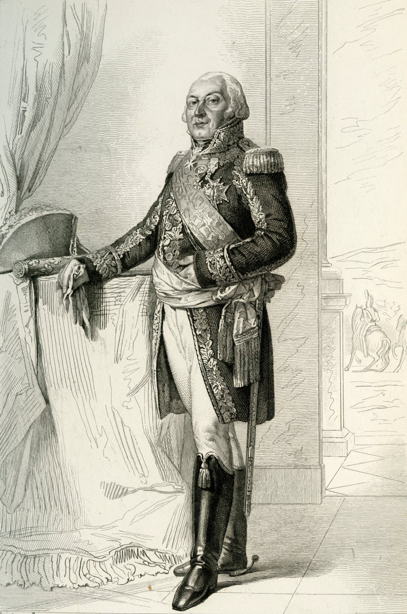 François-Henri de Franquetot de Coigny, 1804, 1839. alkotó: Darodes