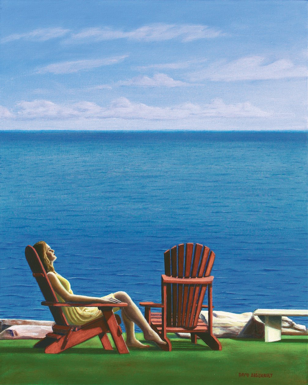 Solitary Refinement, 2014, olaj, vászon alkotó: David Arsenault