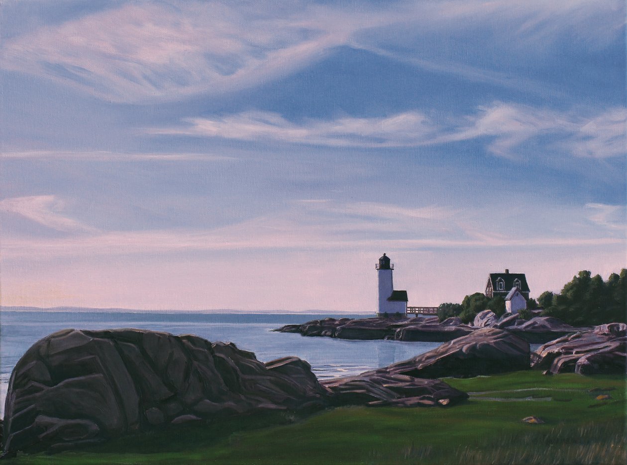 Squam Light Evening, 2014 alkotó: David Arsenault