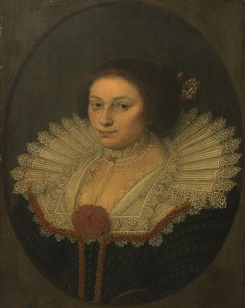 Aertje Witsen portréja (1599-1652) alkotó: David Bailly