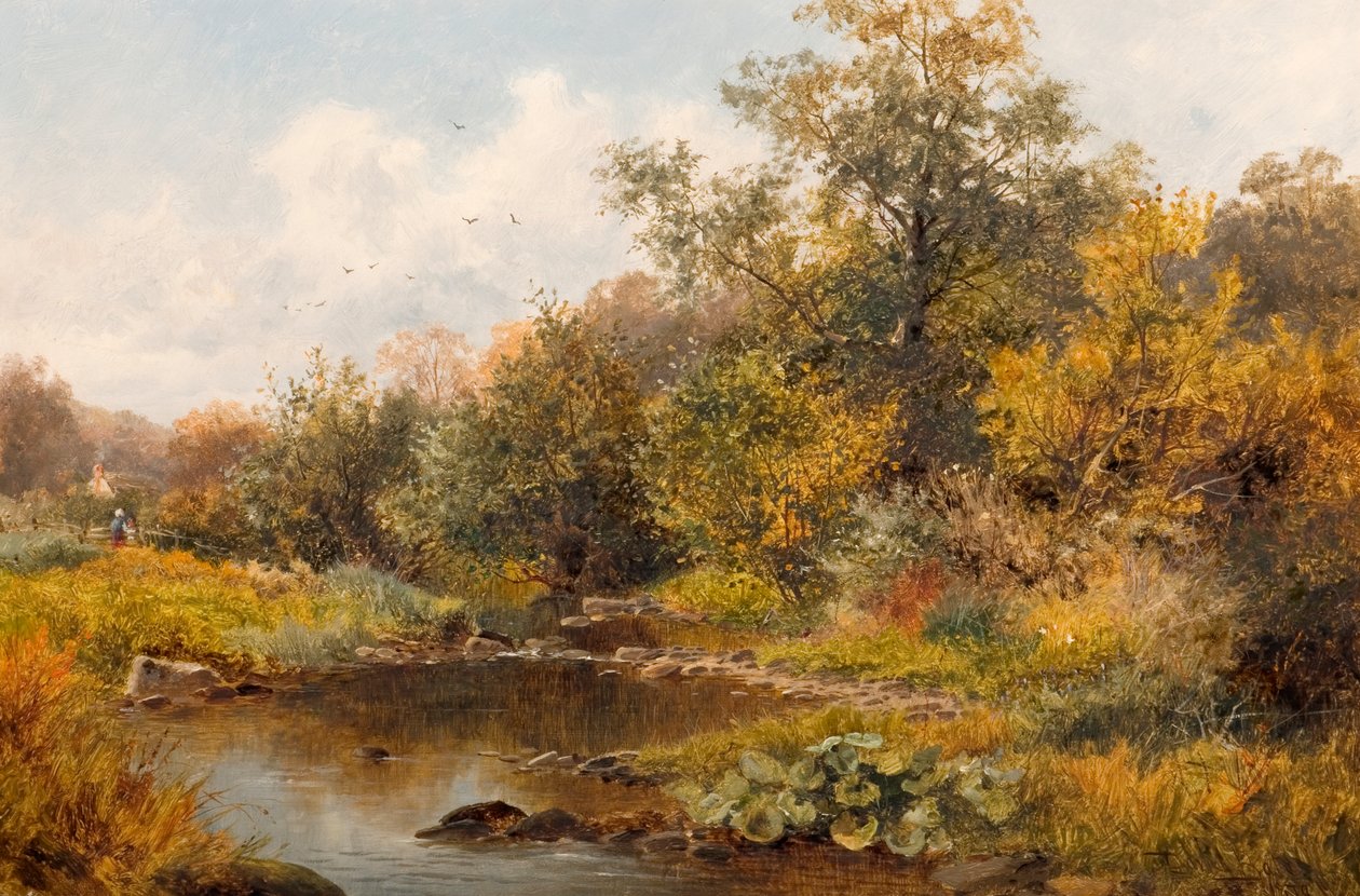 Brook Old Storridge-ben, Worcestershire-ben, 1879 alkotó: David Bates