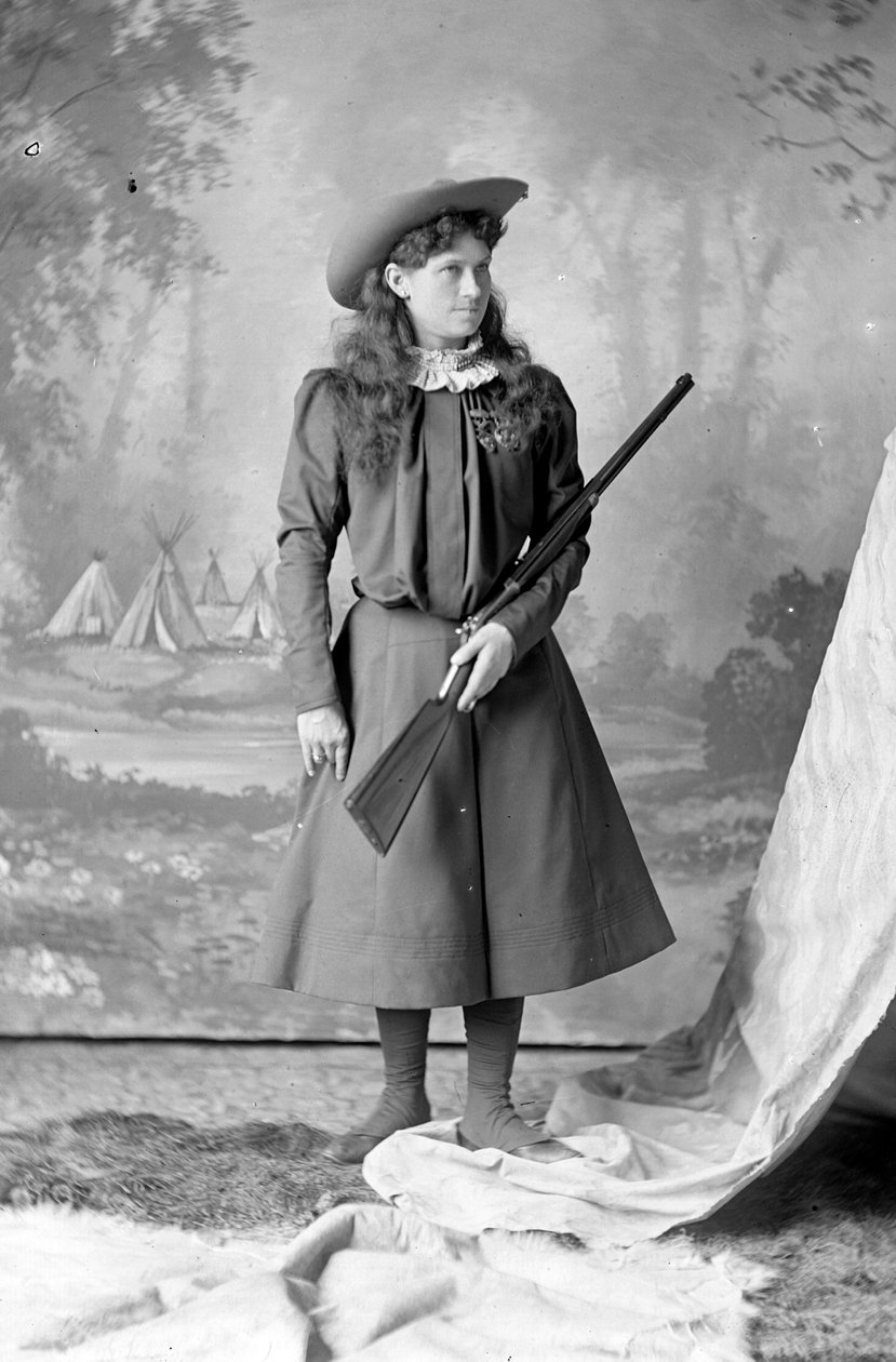 Annie Oakley, 1897-1926 körül alkotó: David Frances Barry