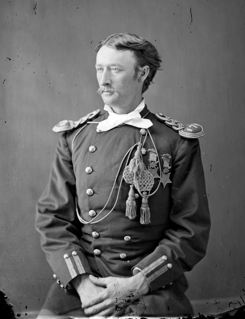 Tom Custer kapitány, 1870-es évek alkotó: David Frances Barry