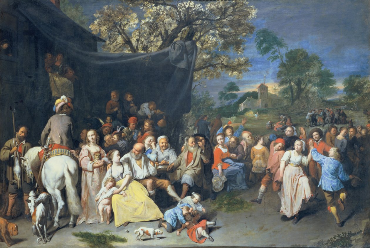 Parasztfesztivál, 1649 alkotó: David III Ryckaert