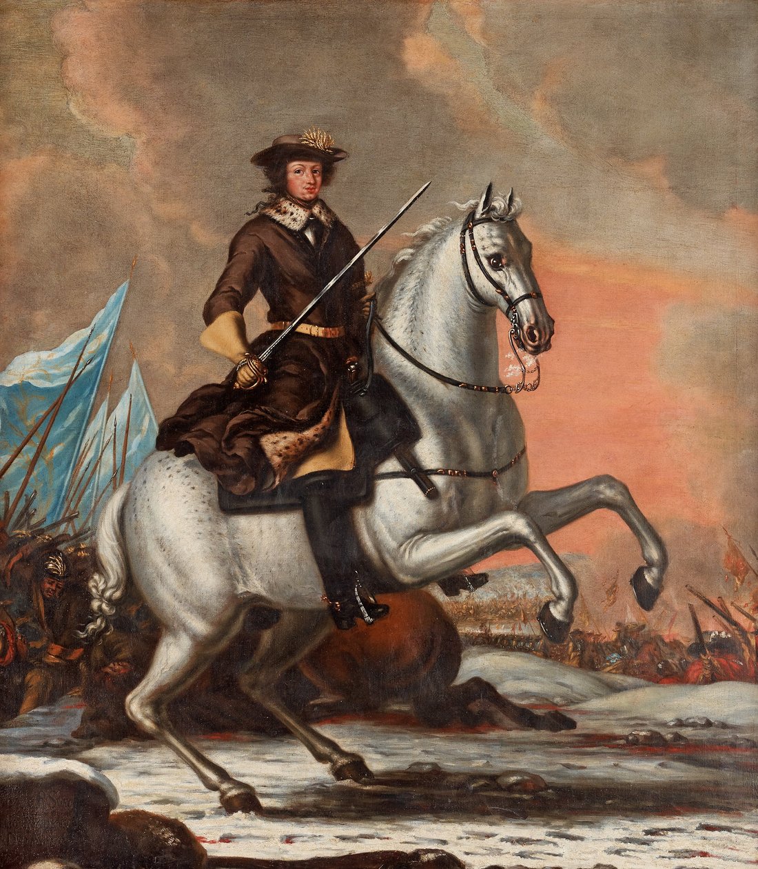 XI. Károly, 1655-1697, svéd király alkotó: David Klöcker Ehrenstrahl