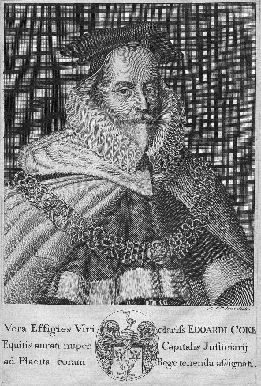 Sir Edward Coke alkotó: David Loggan
