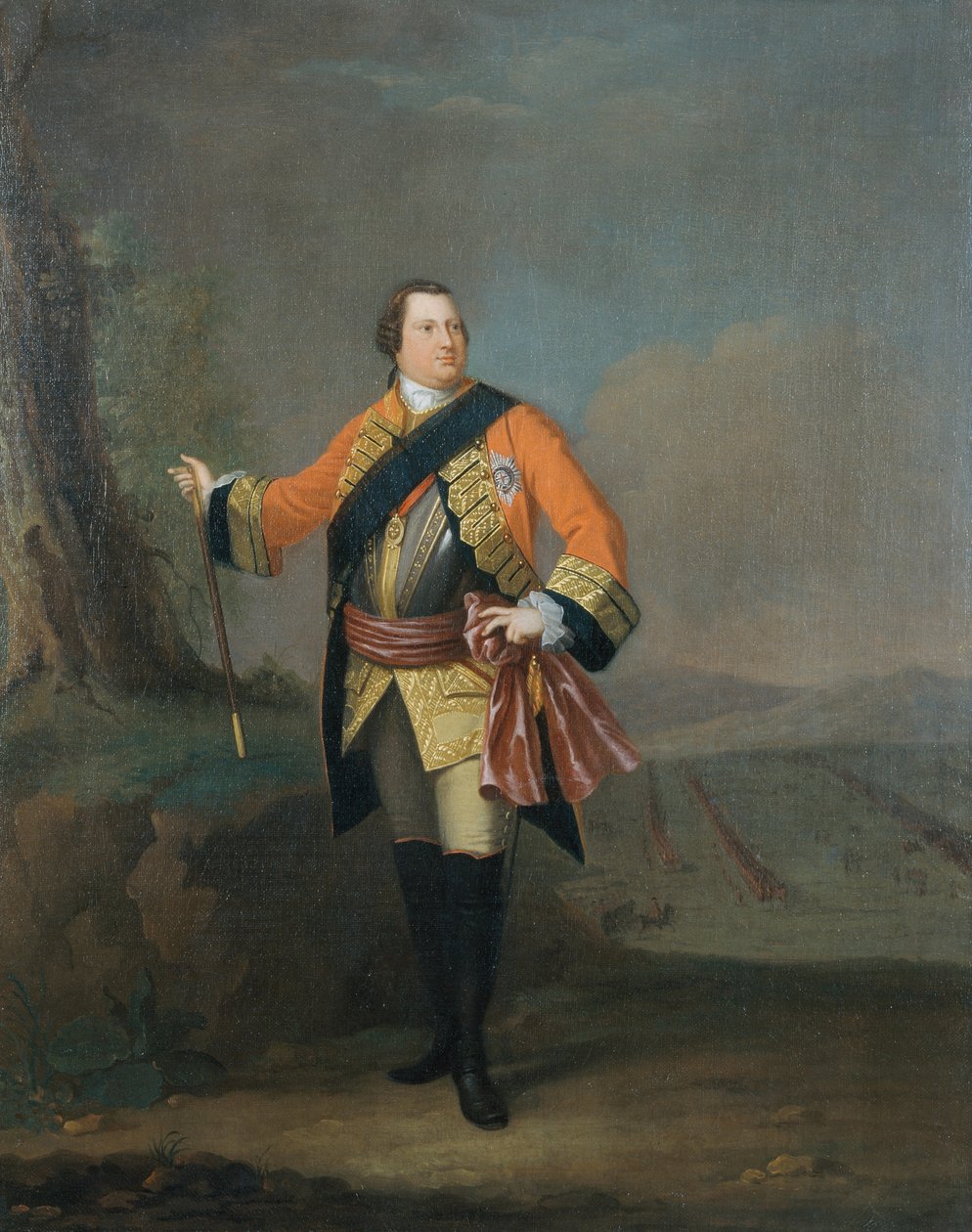 William Augustus (1721-65), Cumberland hercege, 1750 körül. alkotó: David Morier