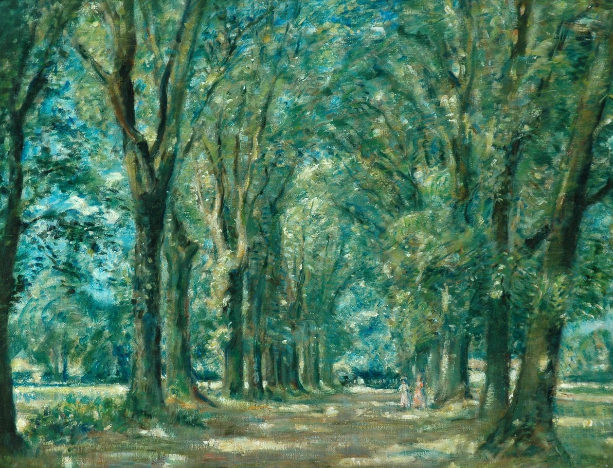 The Avenue, Woodbridge, 1920 alkotó: David Muirhead