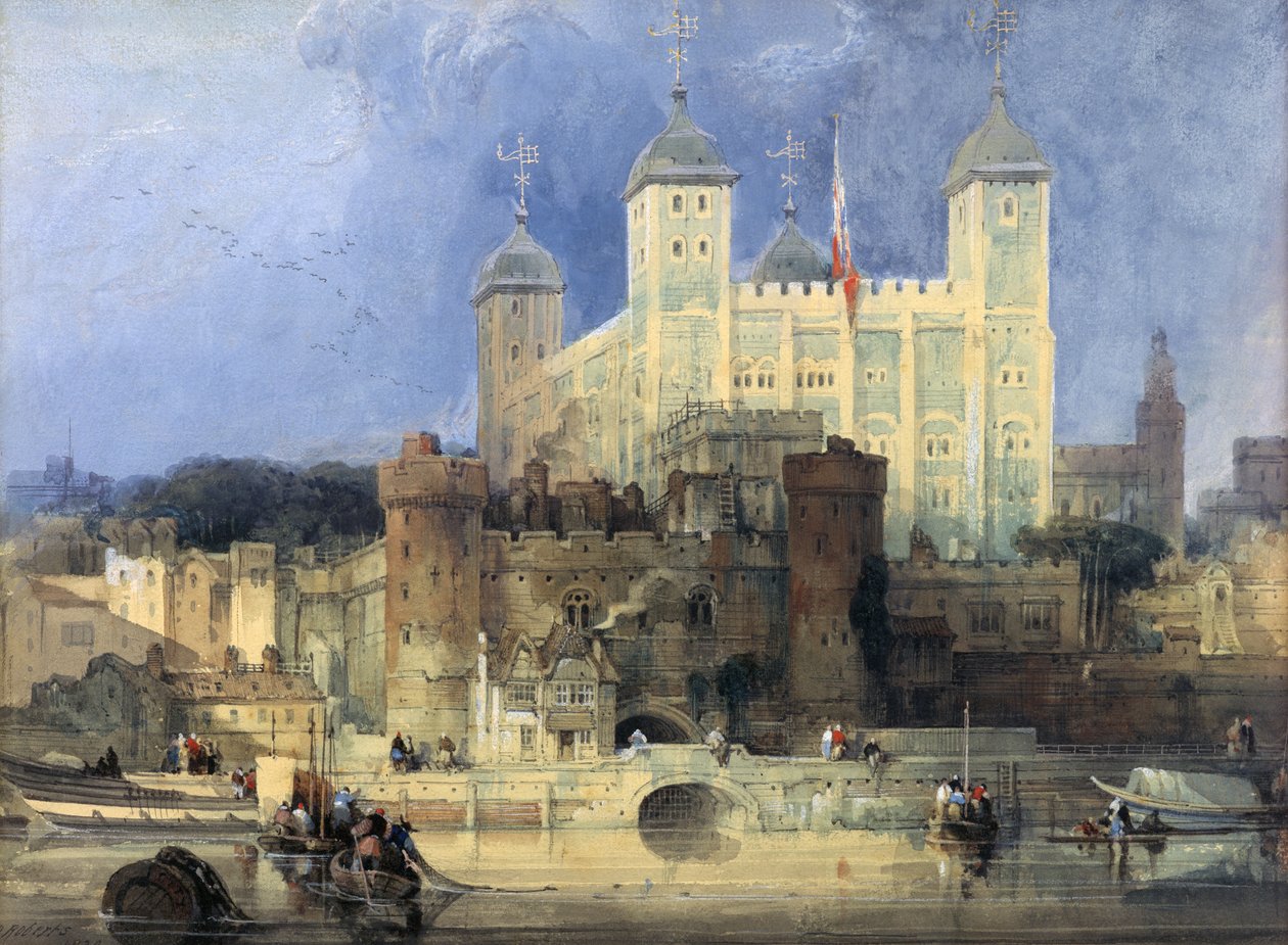 Londoni Tower alkotó: David Roberts