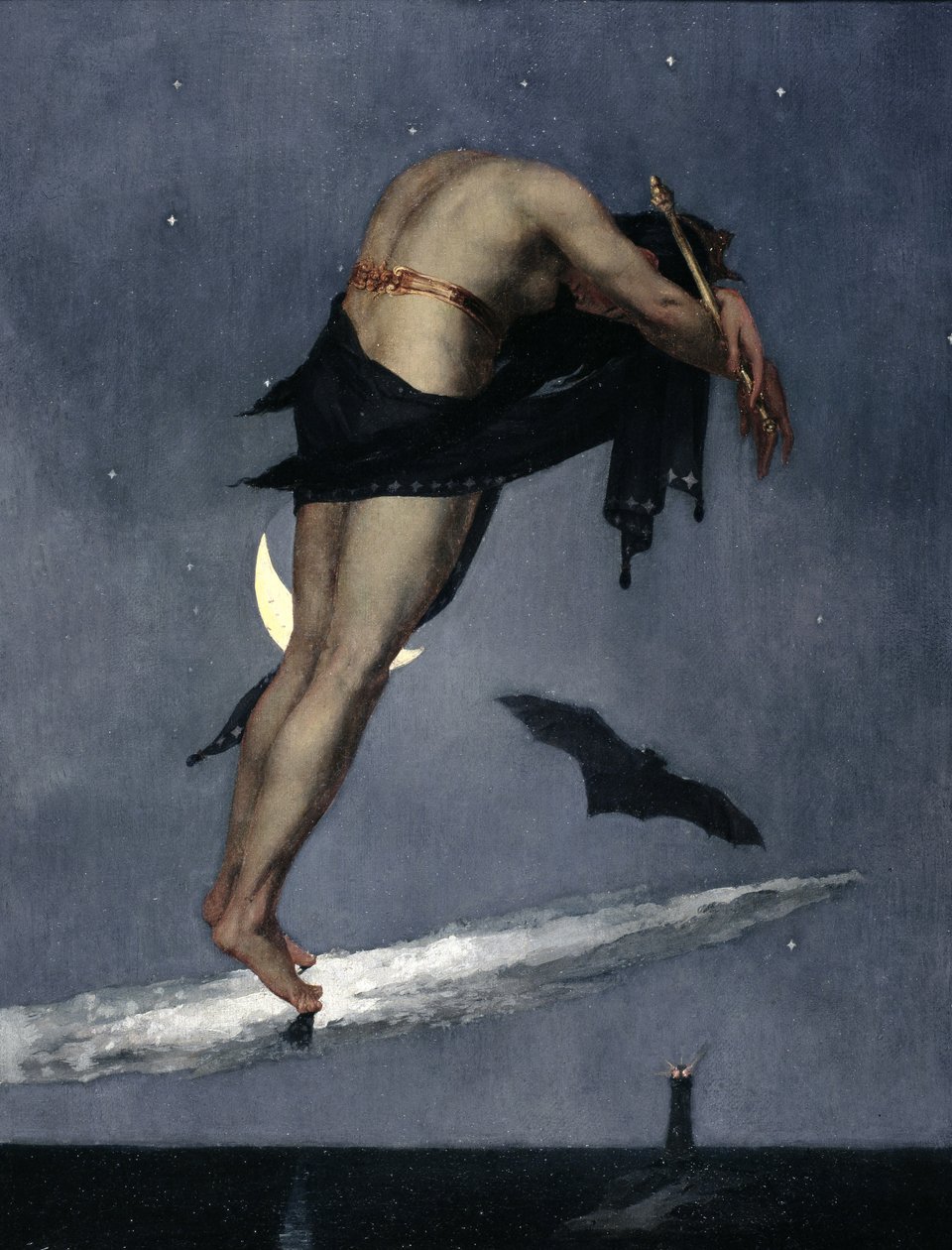 Éjszaka, a „Négy napszak” sorozatból, 1833 alkotó: David Scott