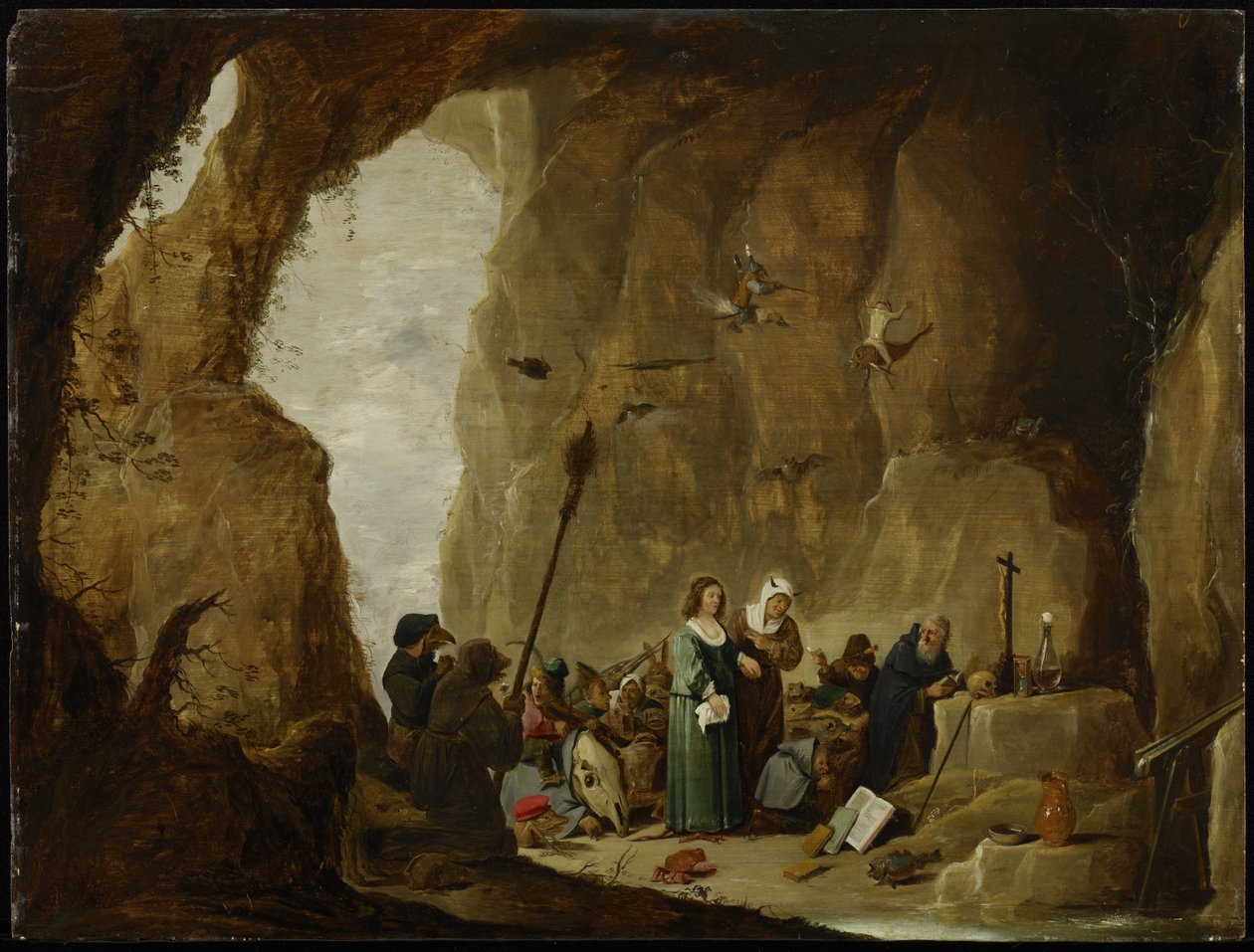 Szent Antal kísértése alkotó: David Teniers the Younger