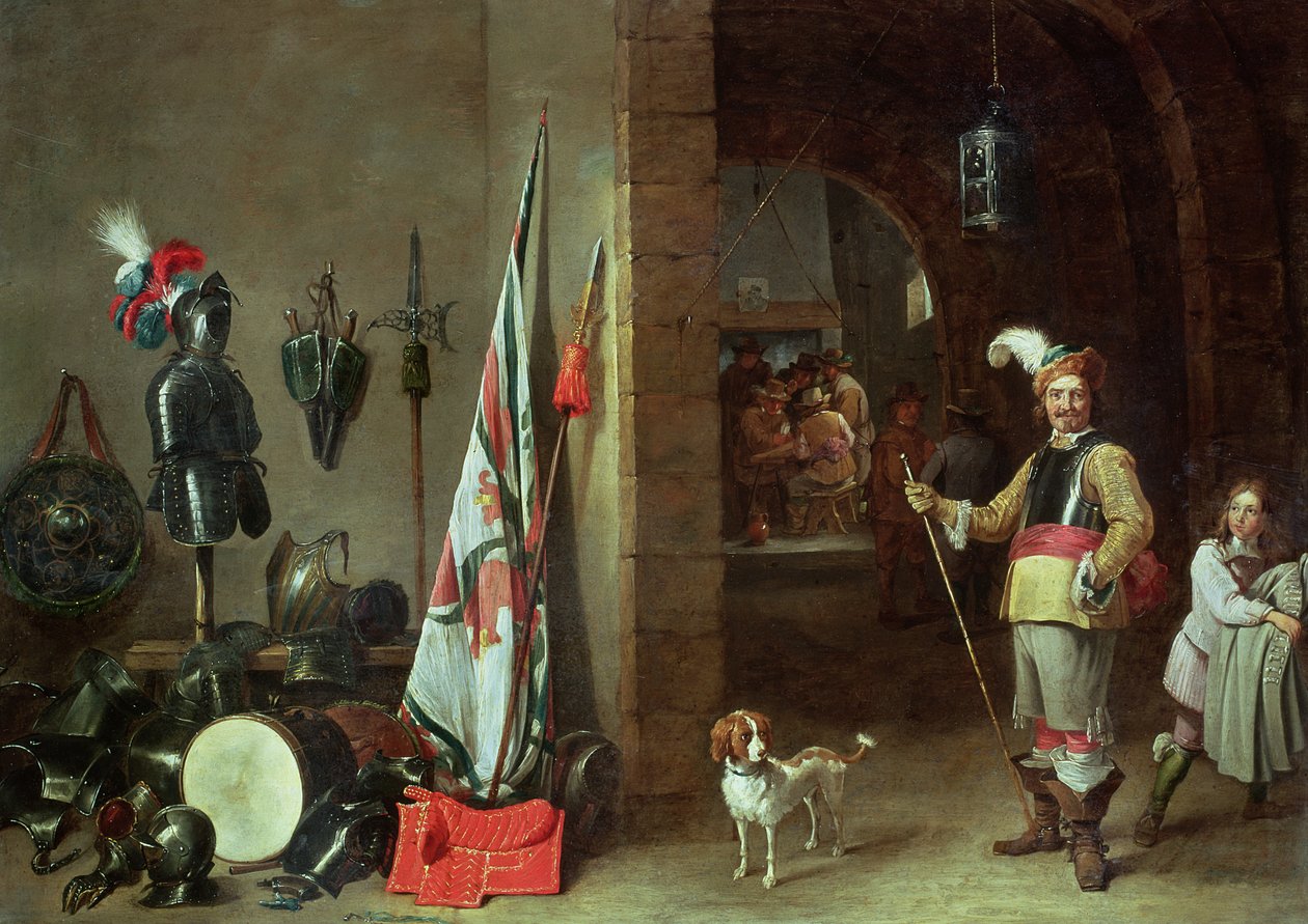 Őrszoba alkotó: David Teniers the Younger