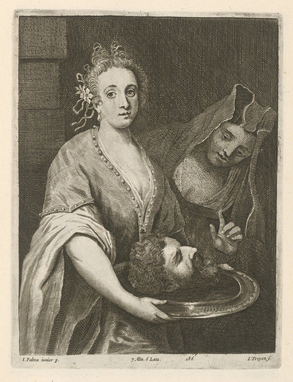 Salome Keresztelő János fejével alkotó: David Teniers the Younger
