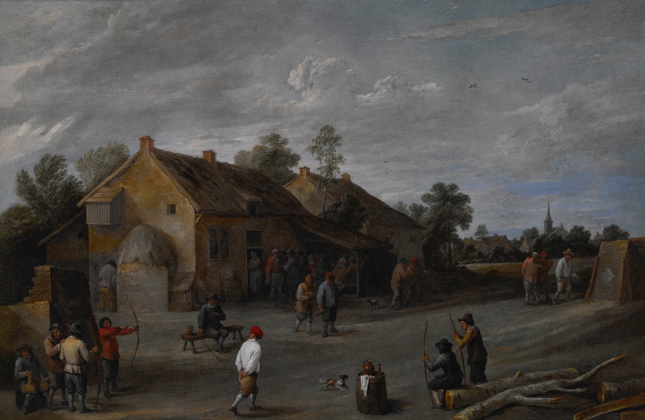 Az íjászok alkotó: David Teniers the Younger