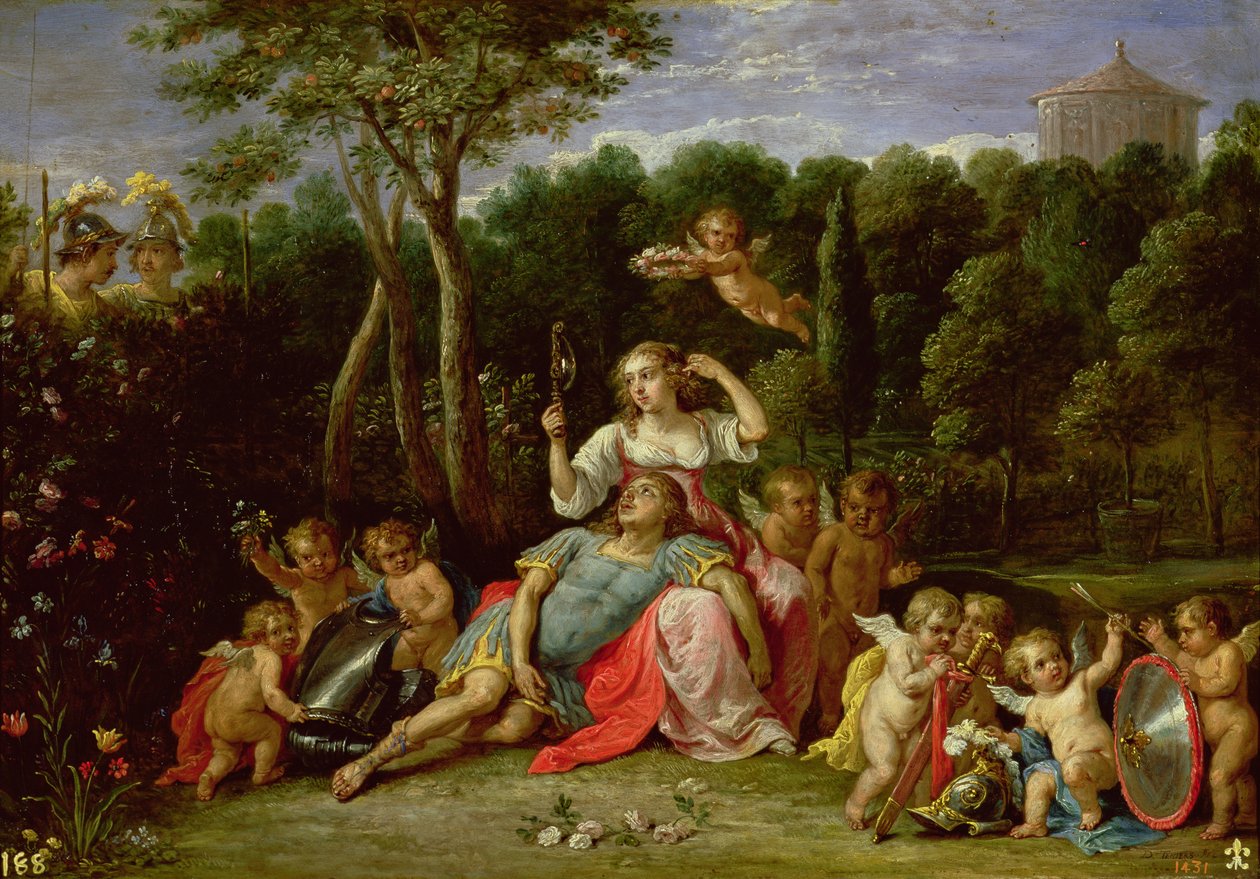 Armida kertje alkotó: David Teniers the Younger