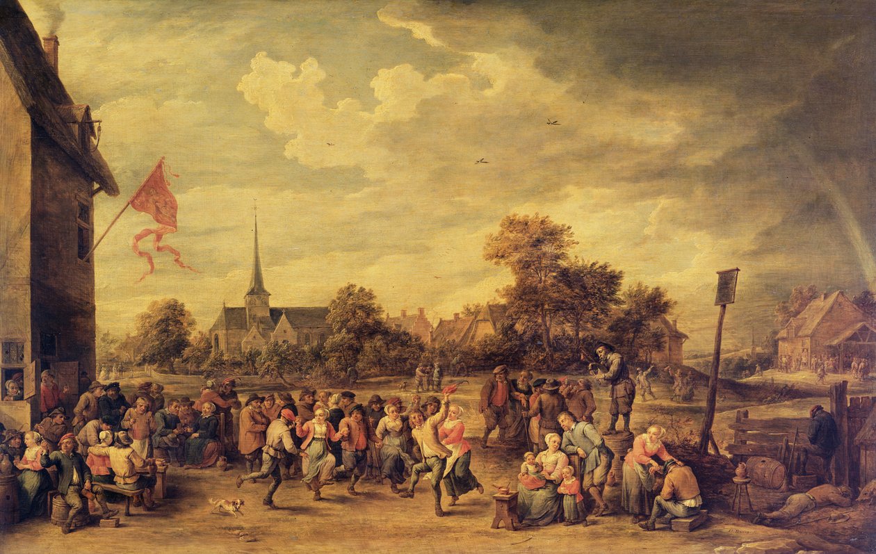 A Kermesse alkotó: David Teniers the Younger
