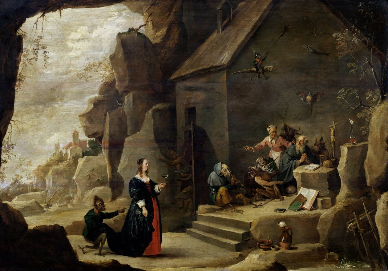 Szent Antal megkísértése alkotó: David Teniers the Younger