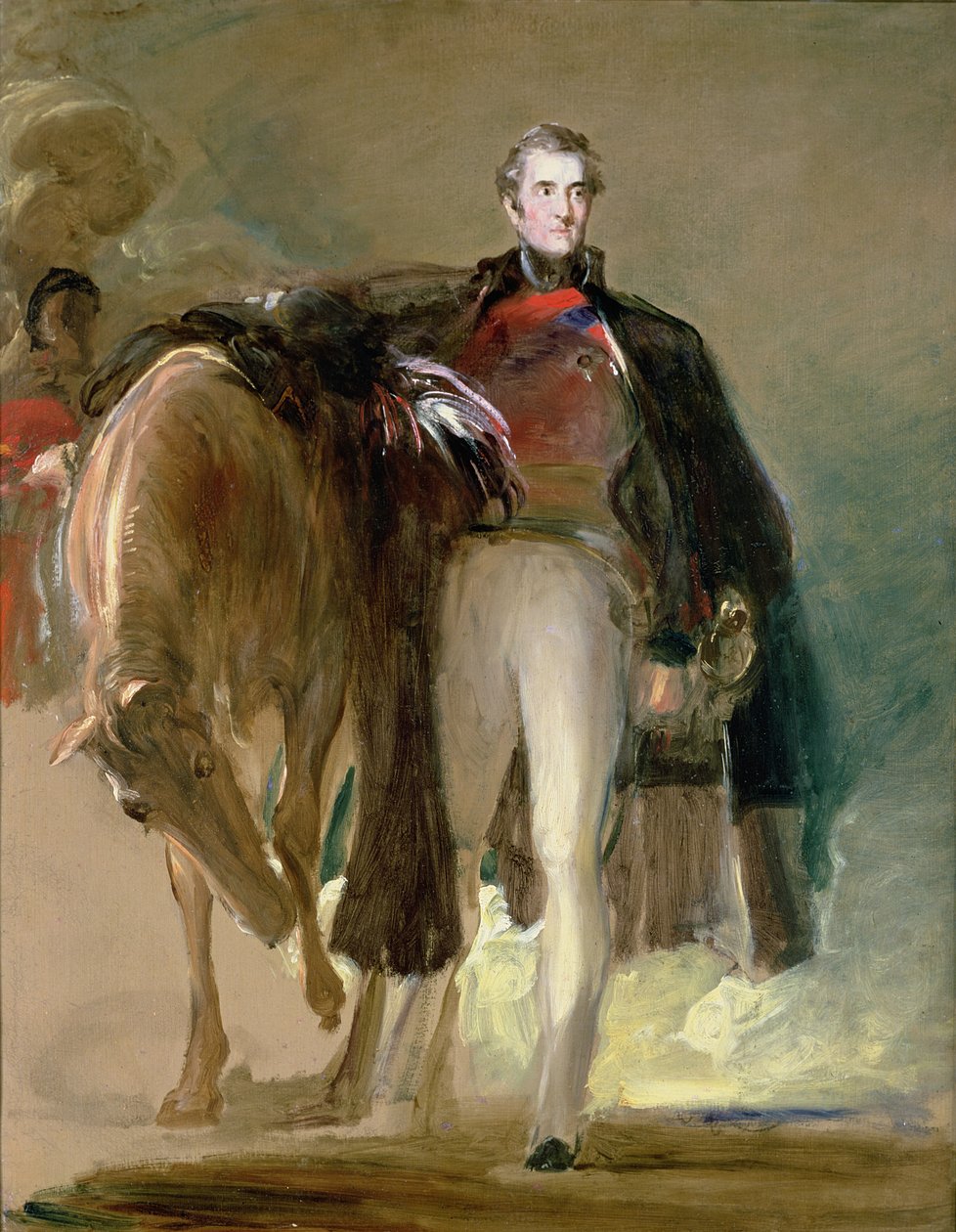 Wellington hercege és töltője „Koppenhága” alkotó: David Wilkie