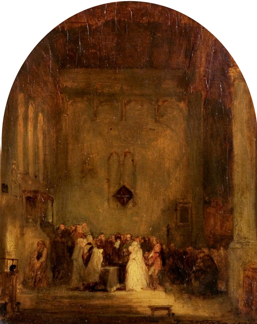 A katonák sírja, 1813 alkotó: David Wilkie