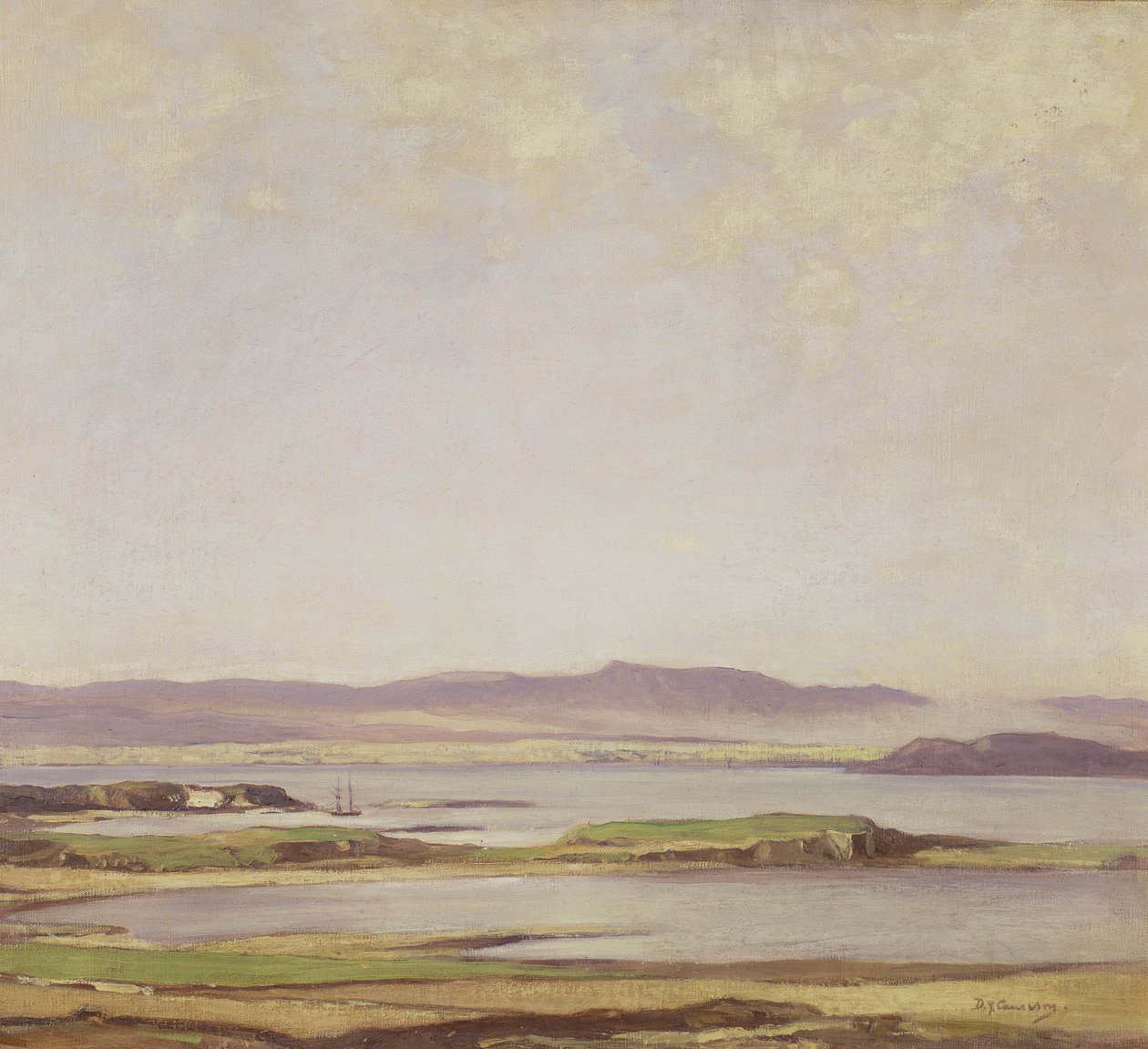 Dunstaffnage, Argyll alkotó: David Young Cameron