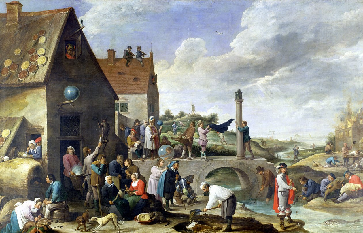 A közmondások alkotó: David Teniers the Younger