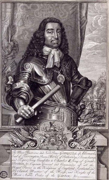 George Monck alkotó: David (after) Loggan