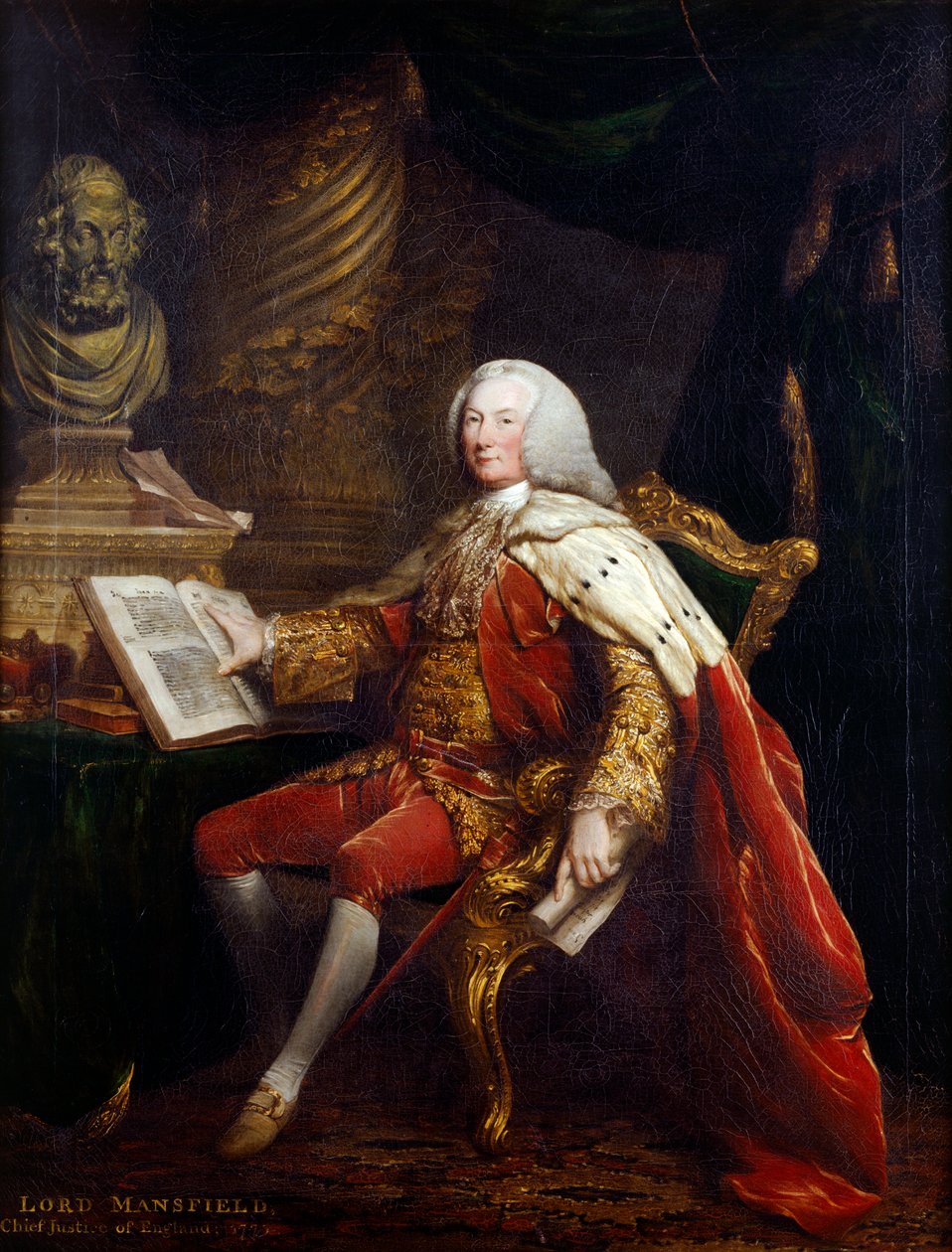 Lord Mansfield, Anglia főbírója alkotó: David (after) Martin
